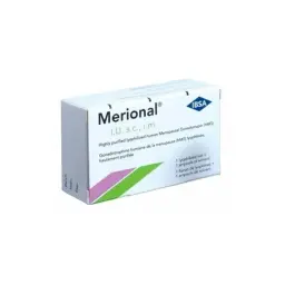 Merional HMG 150 IU - Human Menopausal Gonadotropin by IBSA, Turkey