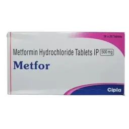 Metfor - Metformin by Cipla, India