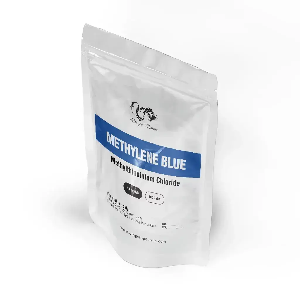 Methylene Blue 50 mg - Methylthioninium Chloride by Dragon Pharma, Europe