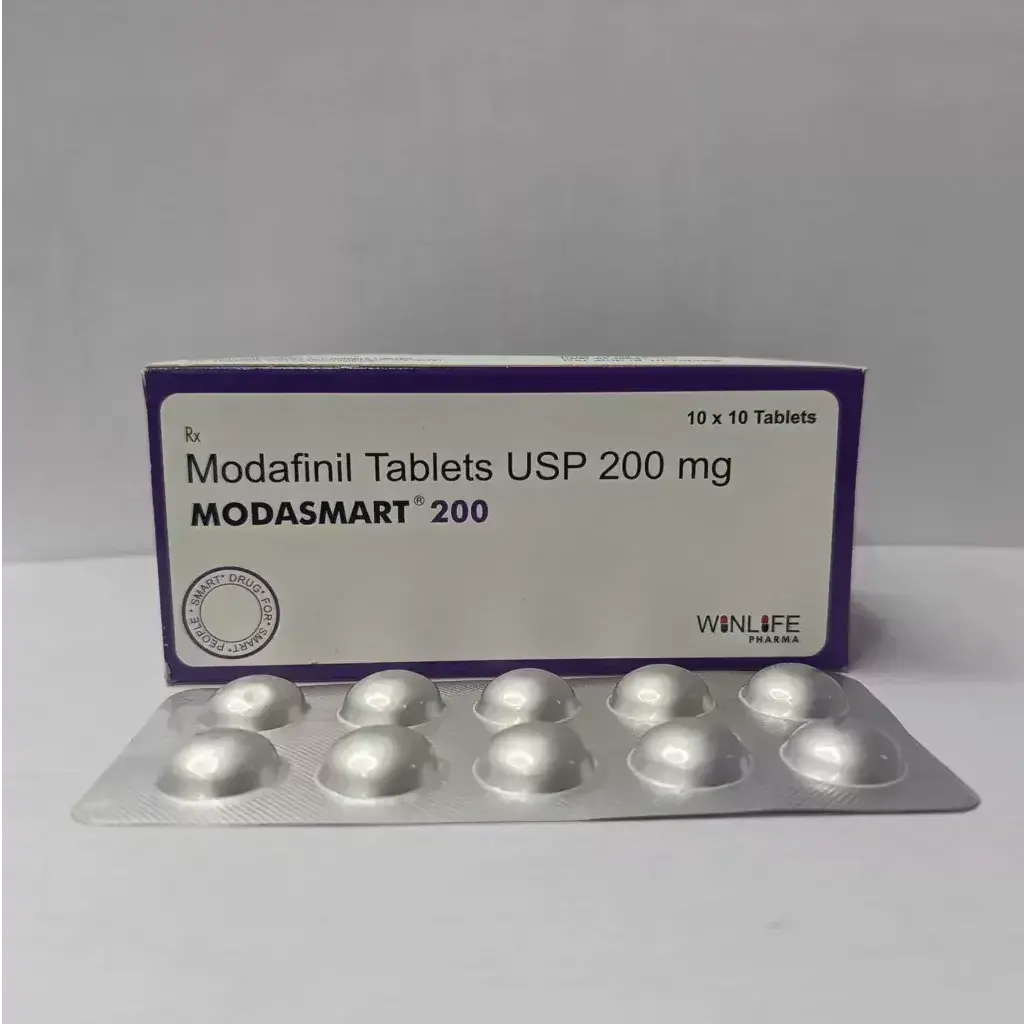 Modasmart 200 mg - Modafinil by WinLife Pharma