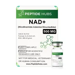 NAD+ 500 mg - Nicotinamide Adenine Dinucleotide by Peptide Hubs