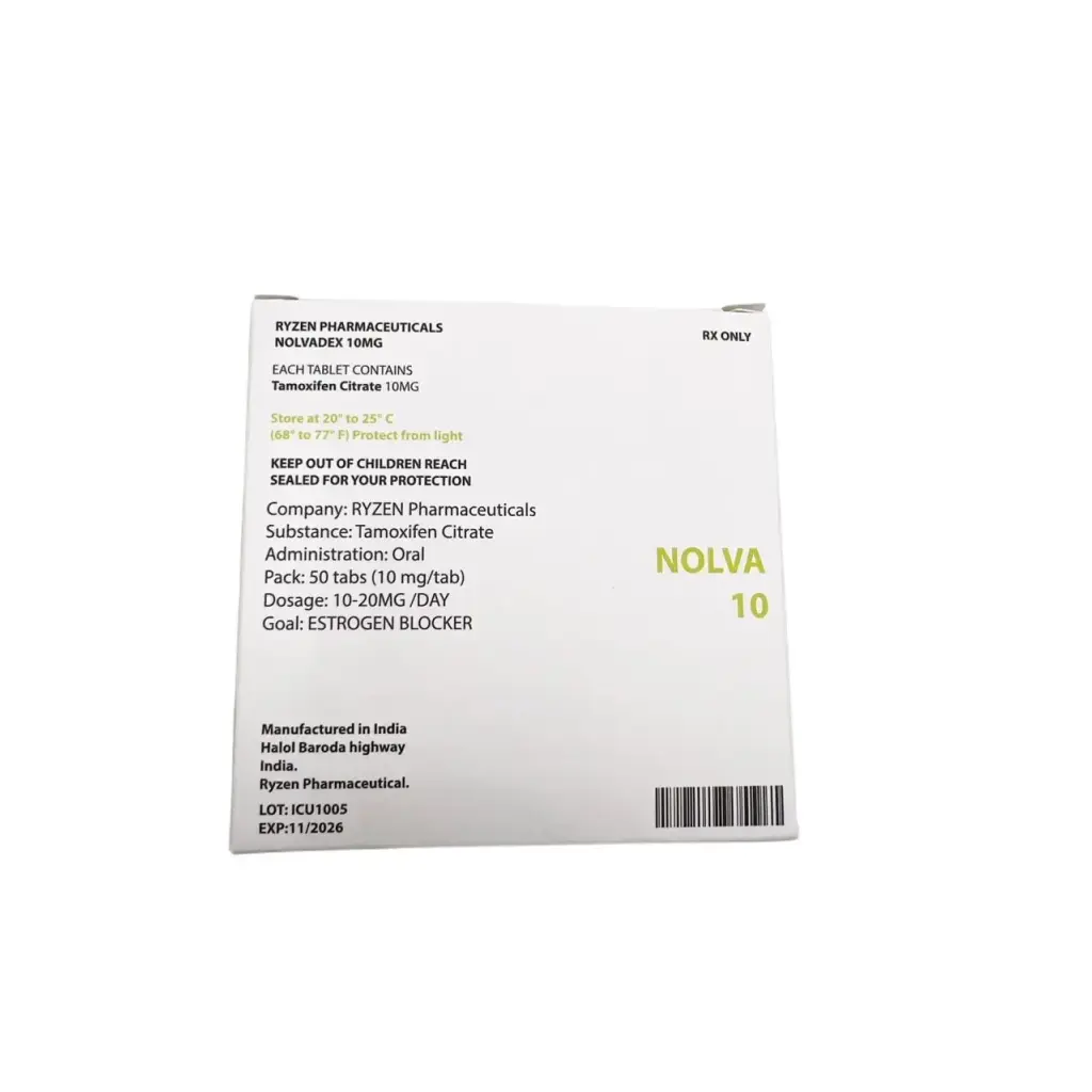 Nolva 10 - Tamoxifen Citrate by Ryzen Pharmaceuticals Nolva 10 - Tamoxifen Citrate by Ryzen Pharmaceuticals