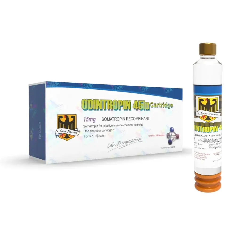 Odintropin 45 IU Cartidge - Somatropin by Odin Pharma Odintropin 45 IU Cartidge - Somatropin by Odin Pharma