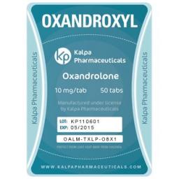 Oxandroxyl 10mg - Oxandrolone - Kalpa Pharmaceuticals LTD, India