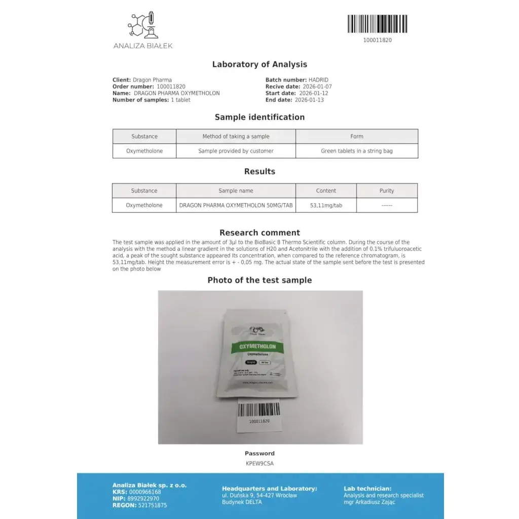 Oxymetholone 50 mg