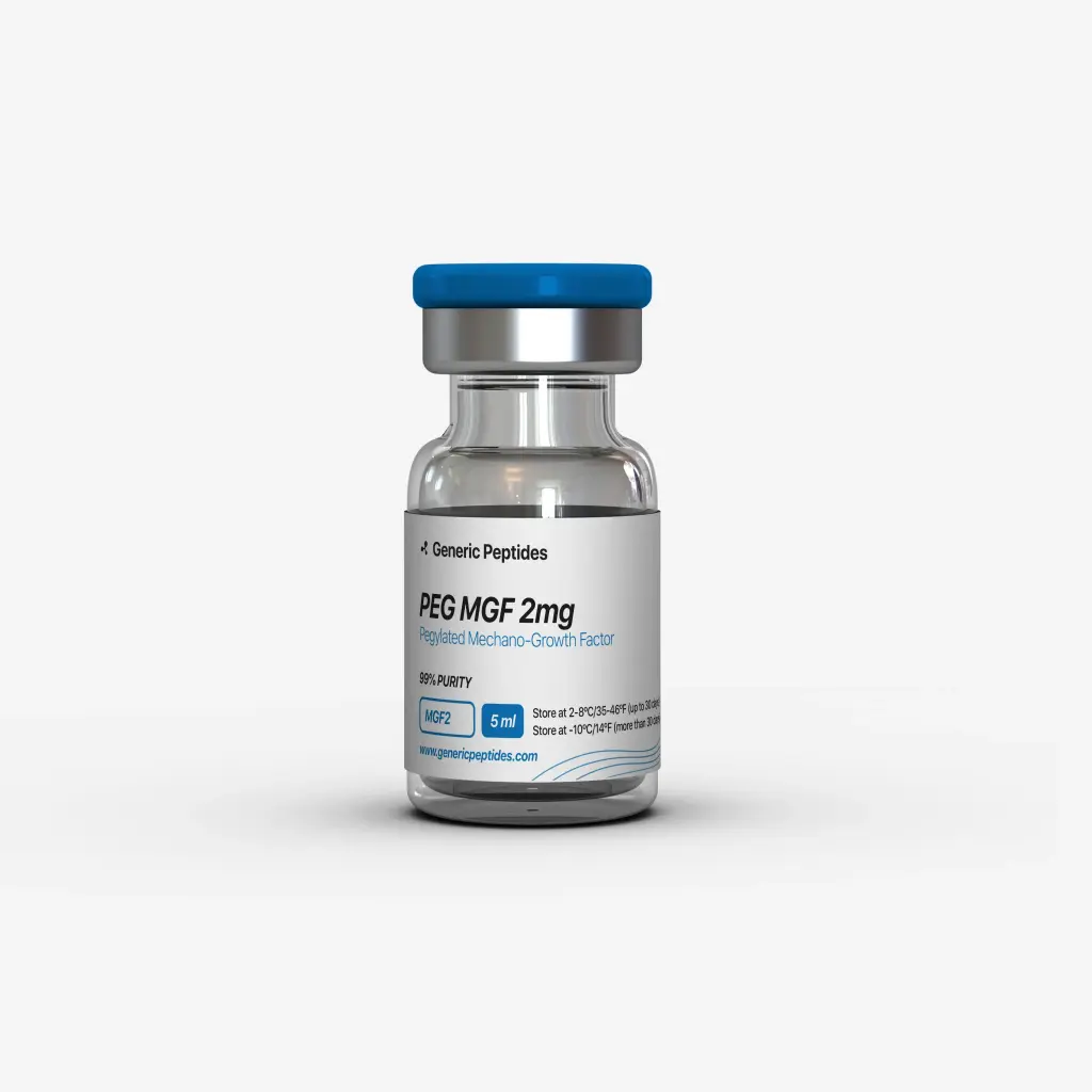 PEG MGF 2 mg - Pegylated Mechano Growth Factor by Generic Peptides PEG MGF 2 mg - Pegylated Mechano Growth Factor by Generic Peptides