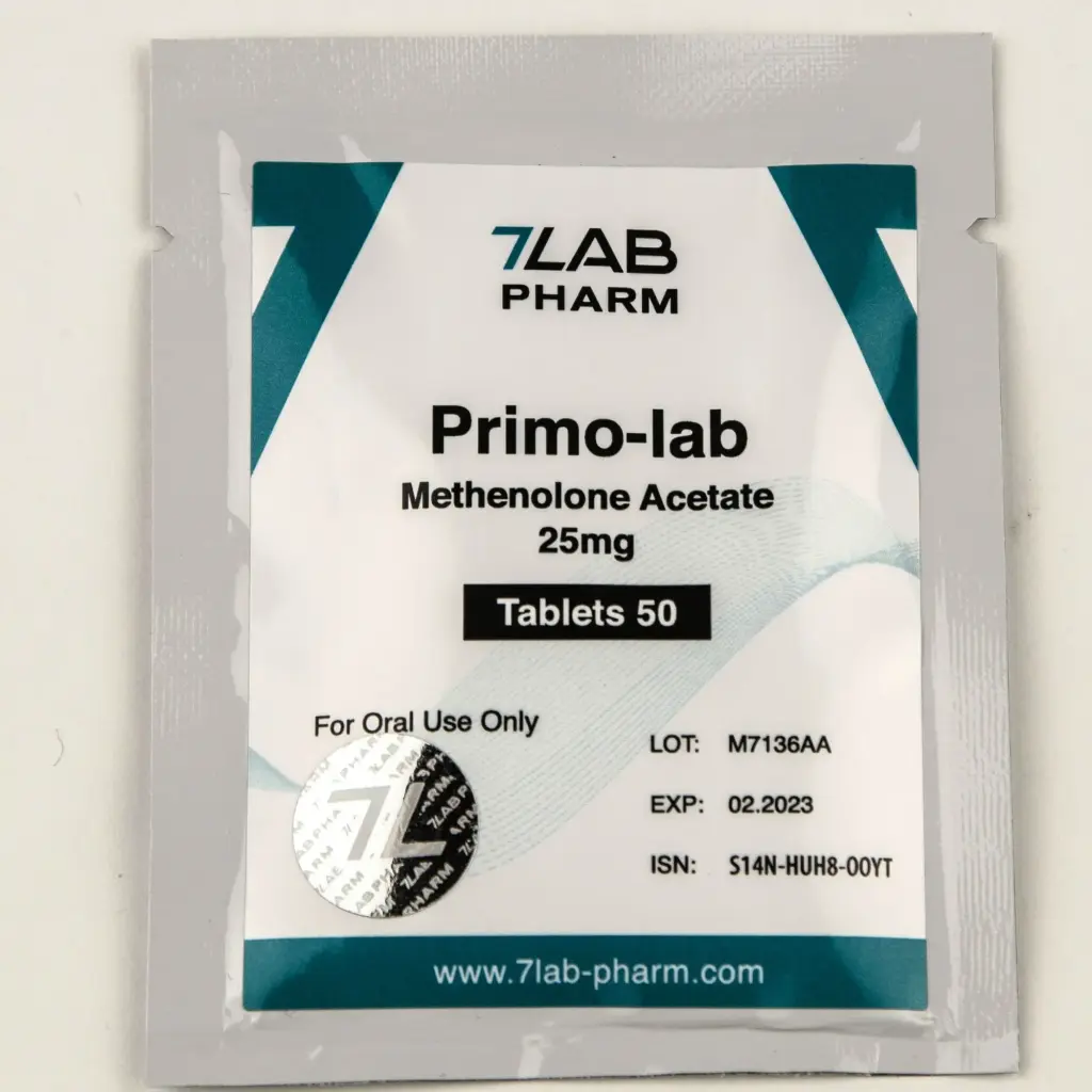 Primo-Lab - Methenolone Acetate by 7Lab Pharma, Switzerland