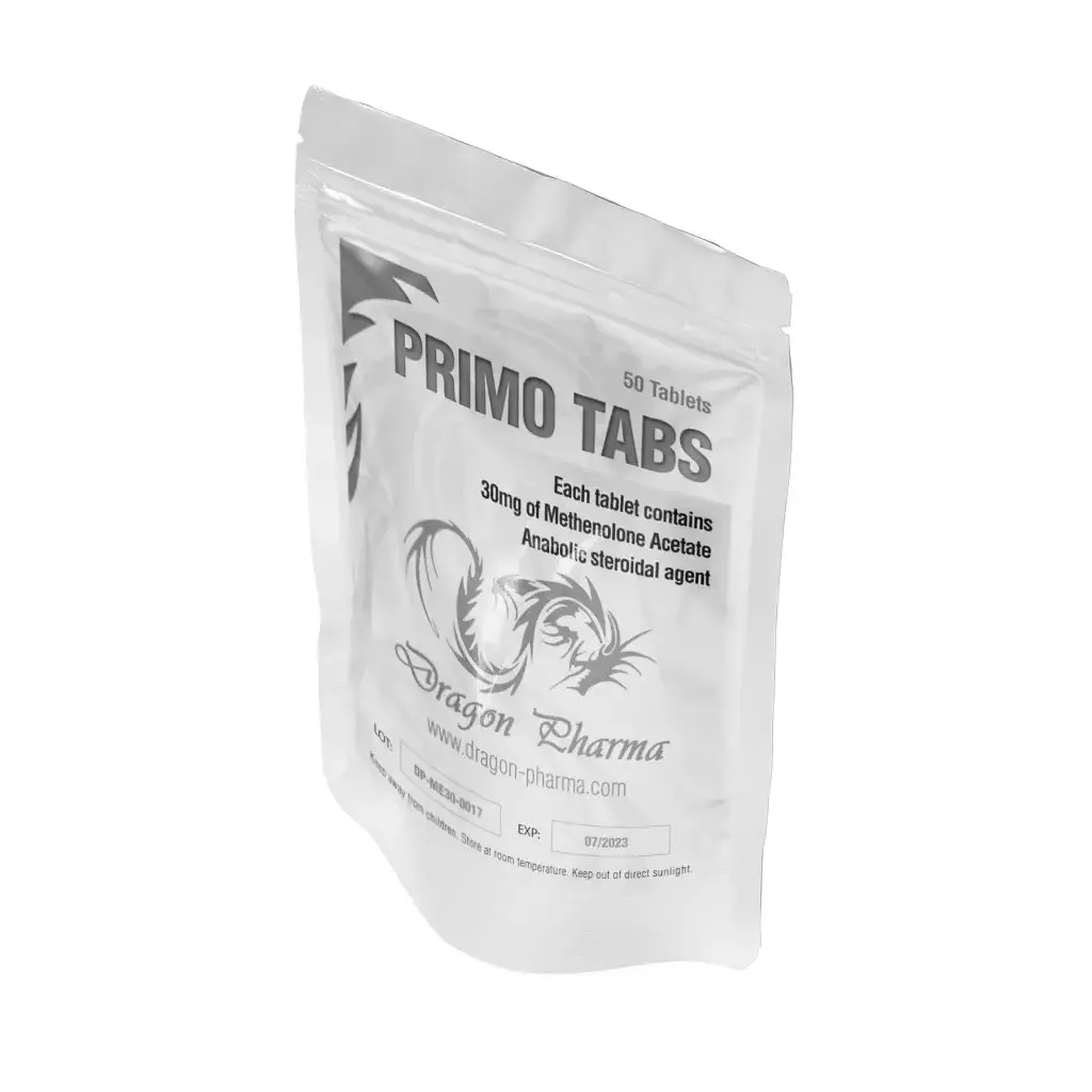 Primo Tabs - Methenolone Enanthate by Dragon Pharma, Europe