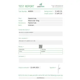 Retatrutide 10 mg - Retatrutide by Peptide Hubs