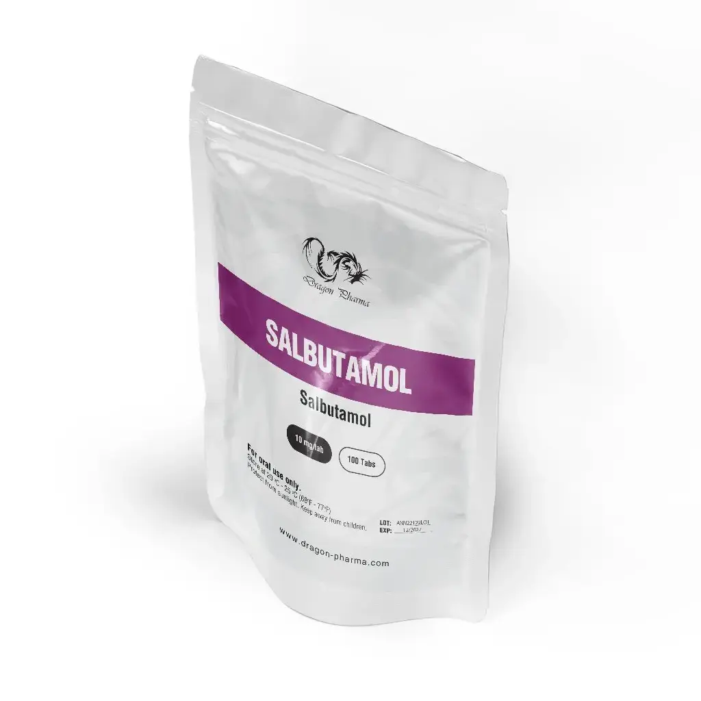 Salbutamol 10 mg - Salbutamol by Dragon Pharma, Europe Salbutamol 10 mg - Salbutamol by Dragon Pharma, Europe