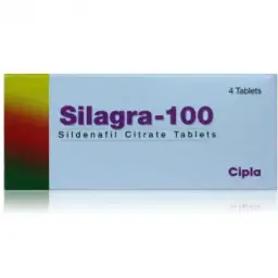Silagra 100mg - Sildenafil Citrate by Cipla, India