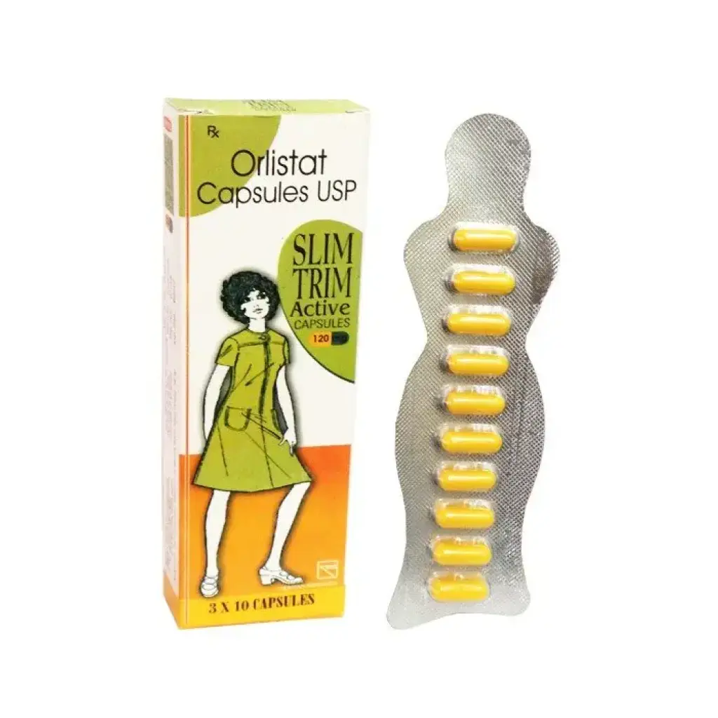 Slim Trim Active 120 - Orlistat by German Remedies Slim Trim Active 120 - Orlistat by German Remedies