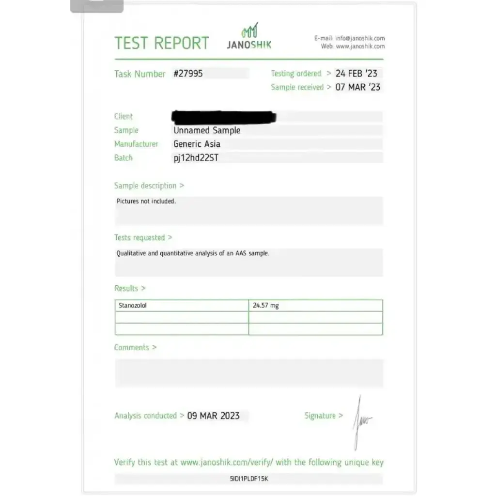 Stanozolol 25 - Stanozolol by Generic Asia Stanozolol 25 - Stanozolol by Generic Asia