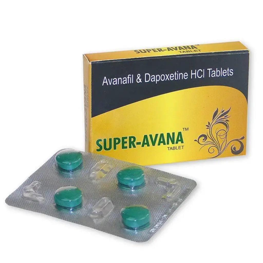 Super-Avana - Avanafil,Dapoxetine by Sunrise Remedies