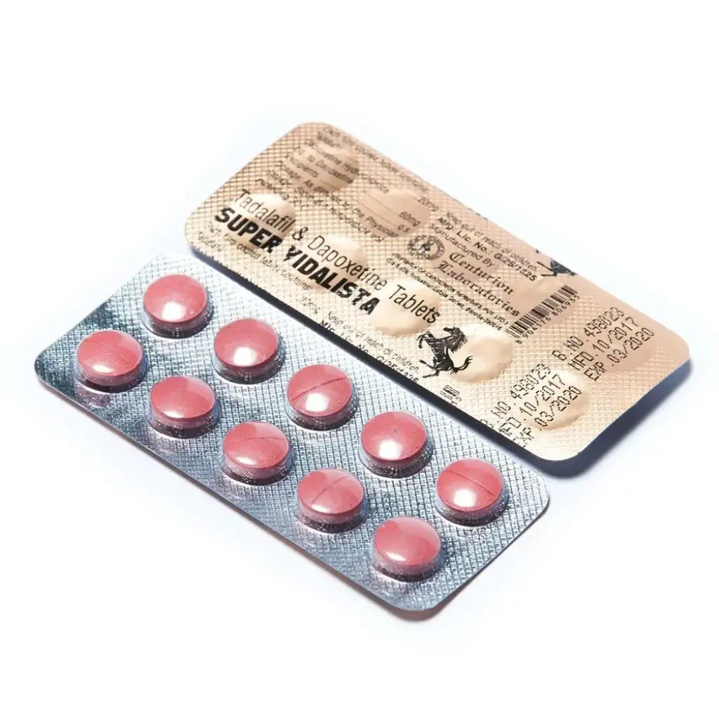 Super Vidalista - Tadalafil,Dapoxetine by Centurion Laboratories Super Vidalista - Tadalafil,Dapoxetine by Centurion Laboratories