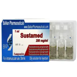 Sustamed - Testosterone Decanoate,Testosterone Phenylpropionate,Testosterone Propionate,Testosterone Isocaproate by Balkan Pharmaceuticals