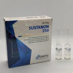 Sustanon 250 - Testosterone Decanoate,Testosterone Phenylpropionate,Testosterone Propionate,Testosterone Isocaproate by Genetic Pharmaceuticals