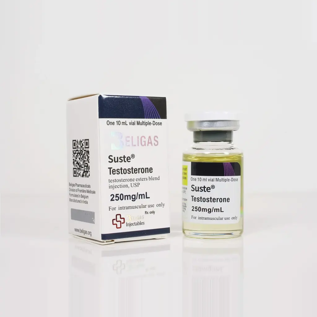 Suste-Testosterone 250 - Testosterone Decanoate,Testosterone Phenylpropionate,Testosterone Propionate,Testosterone Isocaproate by Beligas Pharmaceuticals Suste-Testosterone 250 - Testosterone Decanoate,Testosterone Phenylpropionate,Testosterone Propionate,Testosterone Isocaproate by Beligas Pharmaceuticals