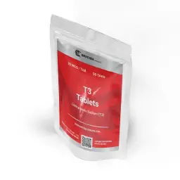 T3 25 mcg - Liothyronine Sodium (T3) by British Dragon Pharmaceuticals