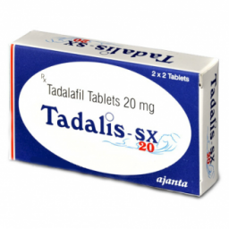 Tadalis SX 20mg - Tadalafil - Ajanta Pharma, India