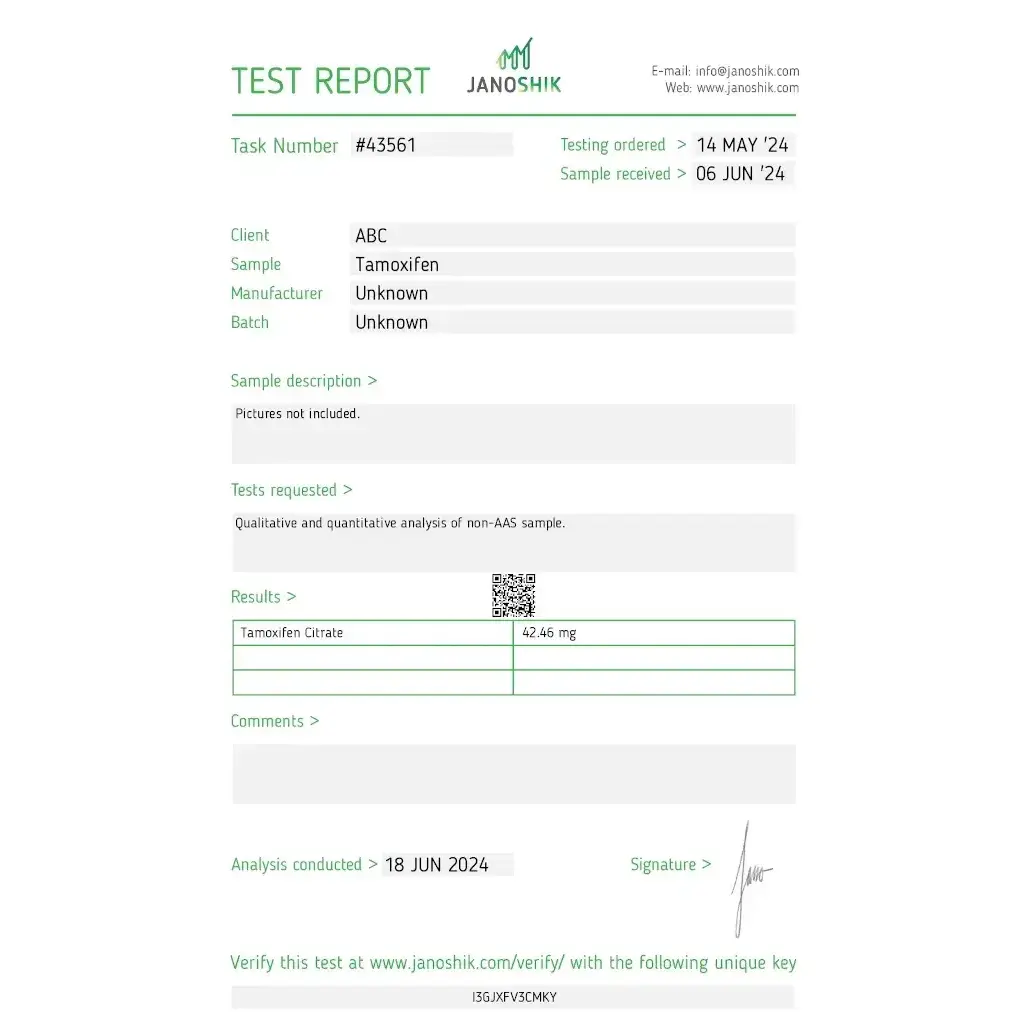 Tamoxifen 40 mg - Tamoxifen Citrate by Stealth Labs Tamoxifen 40 mg - Tamoxifen Citrate by Stealth Labs