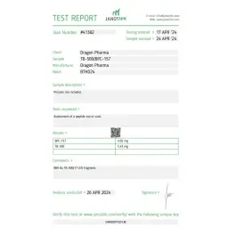 TB 500/BPC 157 10 mg - Thymosin Beta 4,Body Protective Compound 157 by Dragon Pharma, Europe