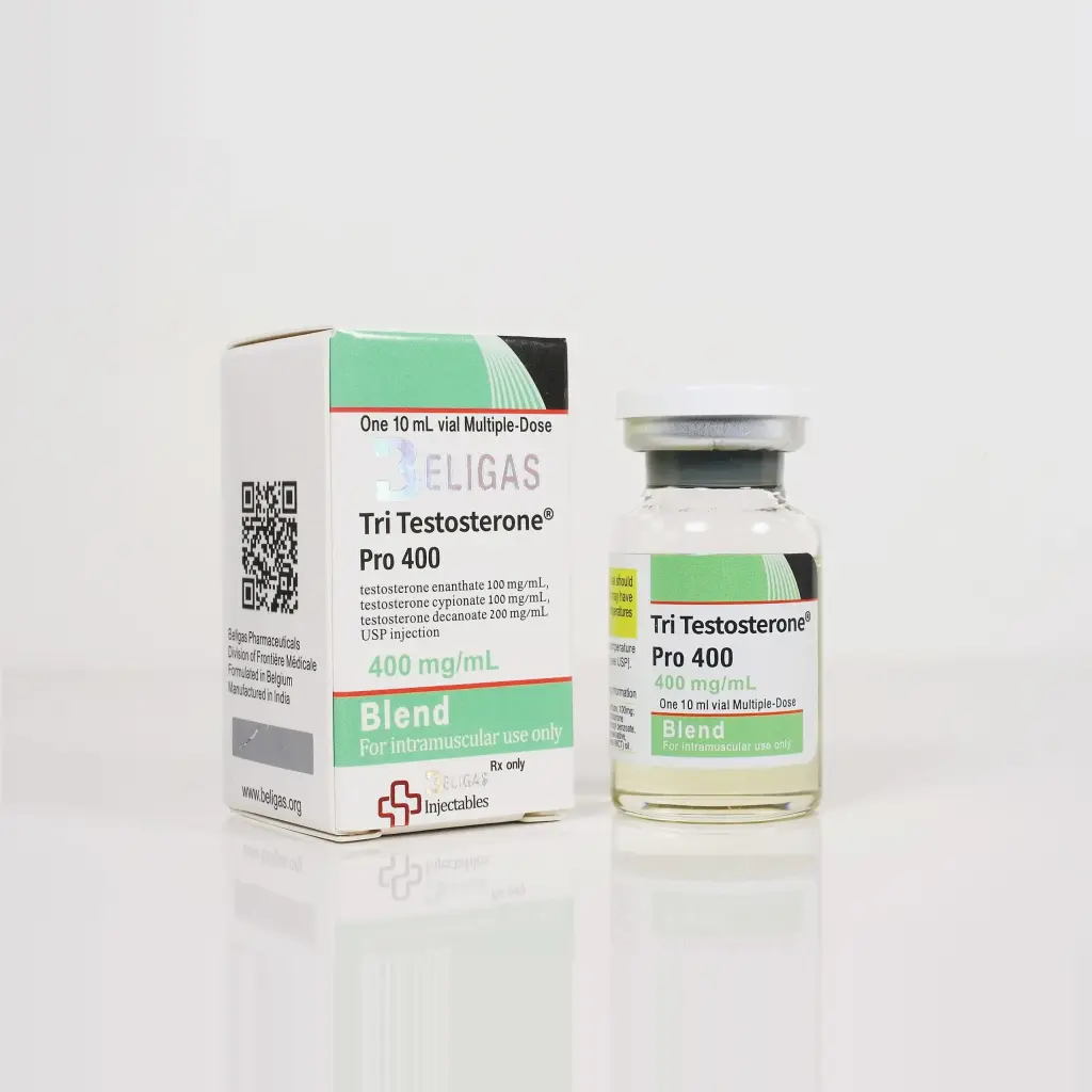Tri Testosterone Pro 400 - Testosterone Enanthate,Testosterone Cypionate,Testosterone Decanoate by Beligas Pharmaceuticals Tri Testosterone Pro 400 - Testosterone Enanthate,Testosterone Cypionate,Testosterone Decanoate by Beligas Pharmaceuticals