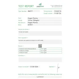 Tri-Tren 150 mg - Trenbolone Acetate,Trenbolone Hexahydrobenzylcarbonate,Trenbolone Enanthate by Dragon Pharma, Europe