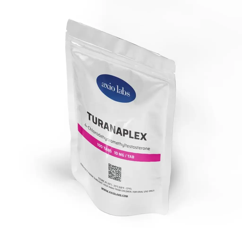 Turanaplex 10 mg - 4-Chlorodehydromethyltestosterone by Axiolabs Turanaplex 10 mg - 4-Chlorodehydromethyltestosterone by Axiolabs