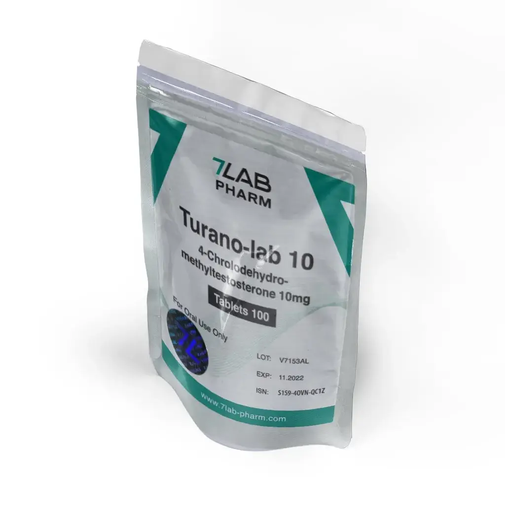 Turano-Lab 10 - 4-Chlorodehydromethyltestosterone by 7Lab Pharma, Switzerland Turano-Lab 10 - 4-Chlorodehydromethyltestosterone by 7Lab Pharma, Switzerland