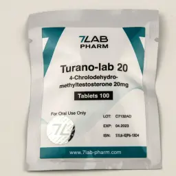 Turano-Lab 20 - 4-Chlorodehydromethyltestosterone by 7Lab Pharma, Switzerland