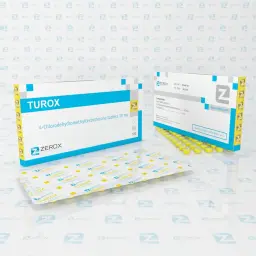 Turox - 4-Chlorodehydromethyltestosterone by Zerox Pharmaceuticals