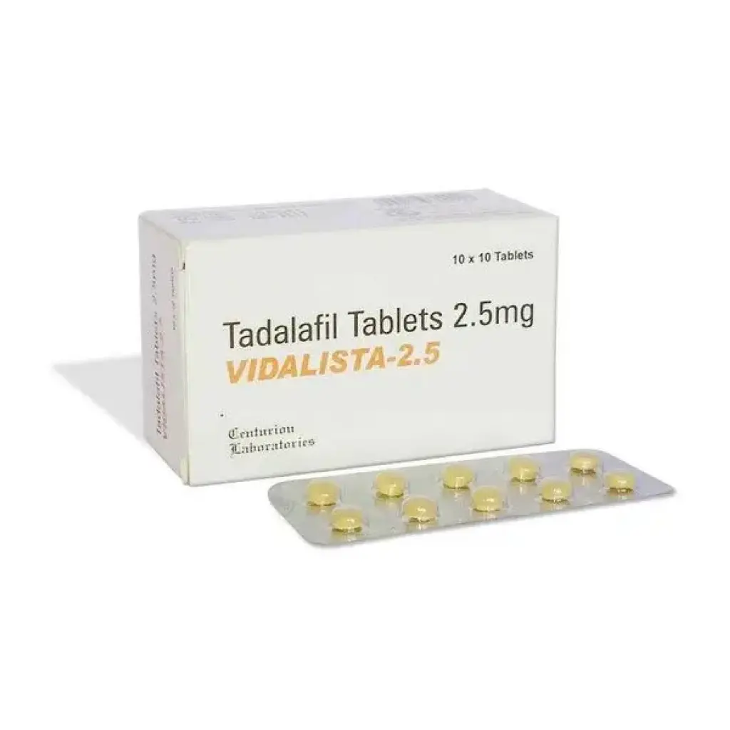 Vidalista-2.5 - Tadalafil by Centurion Laboratories
