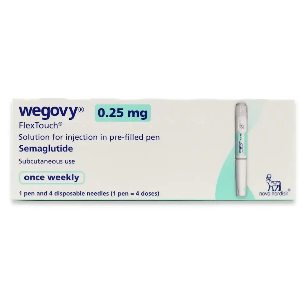 Wegovy 0.25 mg - Semaglutide by Novo Nordisk Wegovy 0.25 mg - Semaglutide by Novo Nordisk