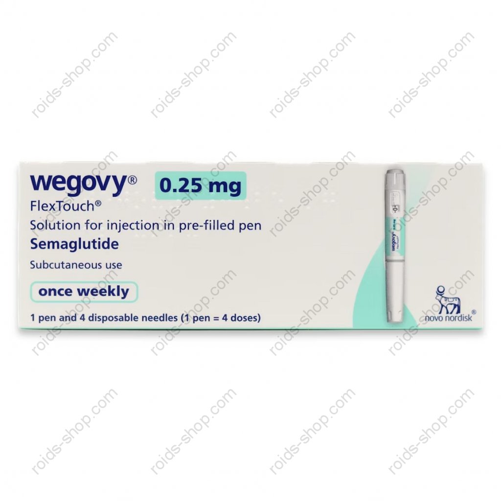 Wegovy 0.25 mg - Semaglutide by Novo Nordisk Wegovy 0.25 mg - Semaglutide by Novo Nordisk