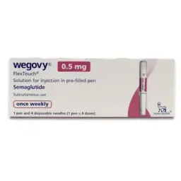 Wegovy 0.5 mg - Semaglutide by Novo Nordisk