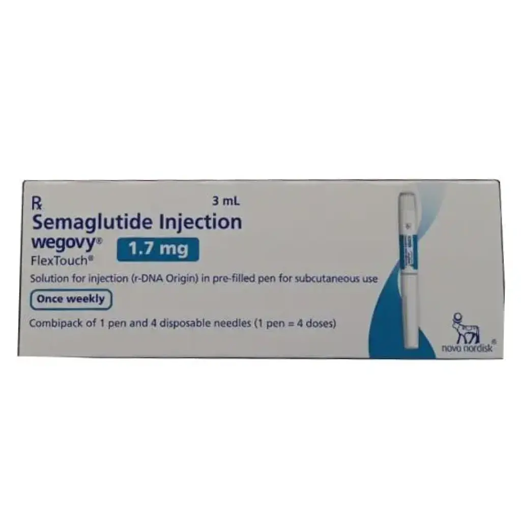 Wegovy 1.7 mg - Semaglutide by Novo Nordisk Wegovy 1.7 mg - Semaglutide by Novo Nordisk