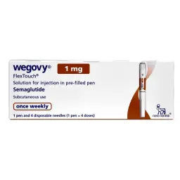 Wegovy 1 mg - Semaglutide by Novo Nordisk