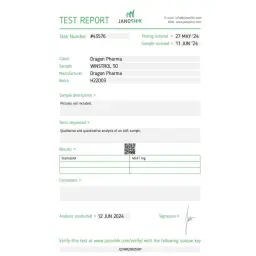 Winstrol 50 mg - Stanozolol by Dragon Pharma, Europe